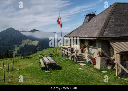 Saletta, Paccots, Chapelle Saint Denis, Schweizer Stockfoto