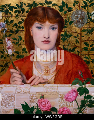 Regina Cordium, Dante Gabriel Rossetti, 1866, Stockfoto