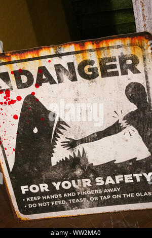 Geist Halloween hat eine Spezialität der Pop-Up-Store in New York City, USA Stockfoto