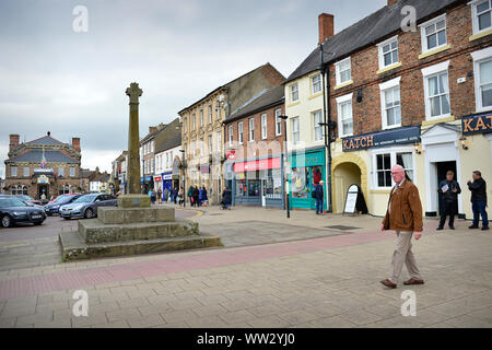 Northallerton Town Center North Yorkshire England Großbritannien Stockfoto