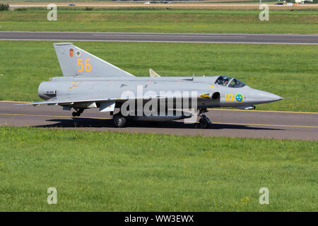 J-35 J Draken Stockfoto