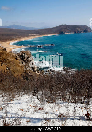 Proselochny Cordon. Lazovsky Nature Reserve, sikhote-alin Mountain Range. Primorski Krai. Japon Meer. Russland, Asien Stockfoto