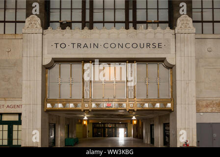 Buffalo Central Terminal New York Stockfoto