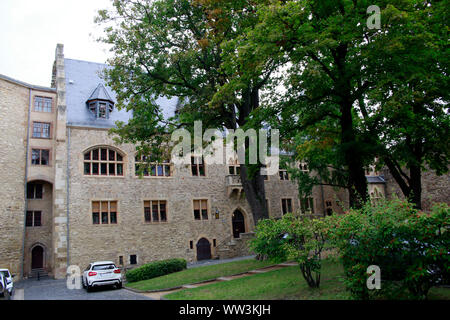 Schloss Alzey, heute Sitz des Amtsgerichtes und des Internats, Alzey, Rheinland-Pfalz, Deutschland Stockfoto