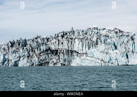 Die schöne Landschaft in der Nähe von Jokulsarlon, Island Stockfoto