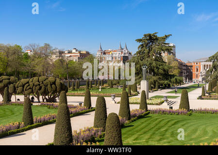 Der Buen Retiro, Madrid, Spanien Stockfoto