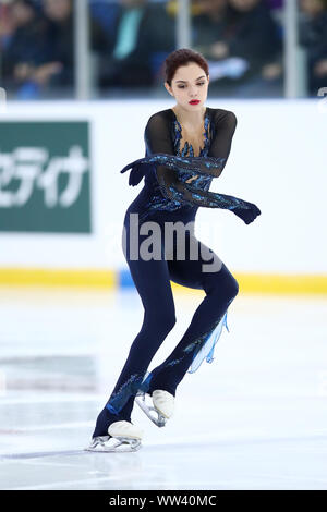 Toronto, Kanada. 12 Sep, 2019. Evgenia Medvedeva (ROS) Eiskunstlauf: 2019 Skate Canada Herbst Klassiker der Internationale Frauentag kurzes Programm mit 16 Meile Sports Complex in Toronto, Kanada. Credit: yohei Osada/LBA SPORT/Alamy leben Nachrichten Stockfoto