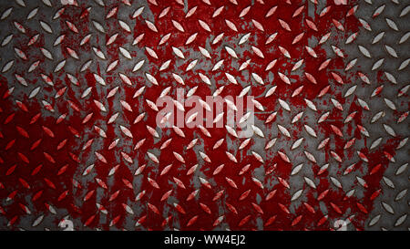 Grunge halloween Hintergrund mit Blut spritzen Platz an der Wand Stockfoto