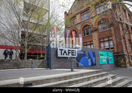 TAFE NSW, technischen und Weiterbildung Anbieter, Campus Website in Ulten, Sydney, Australien Stockfoto