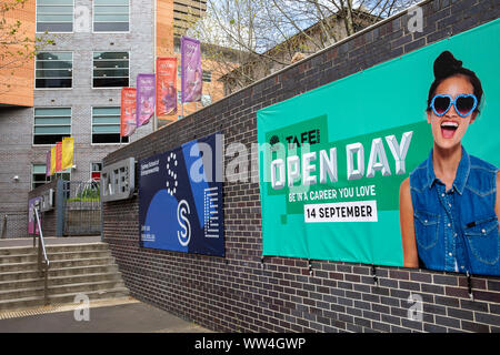 TAFE NSW, technischen und Weiterbildung Anbieter, Campus Website in Ulten, Sydney, Australien Stockfoto