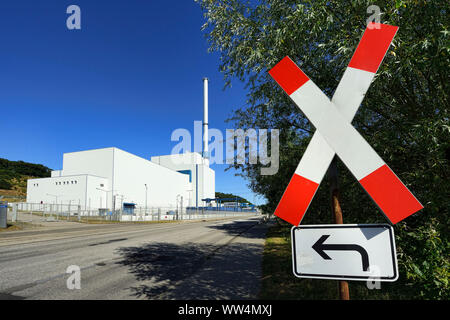 Deaktiviert Atomkraftwerk KrÃ¼mmel in Geesthacht, Schleswig-Holstein, Deutschland, Europa Stockfoto