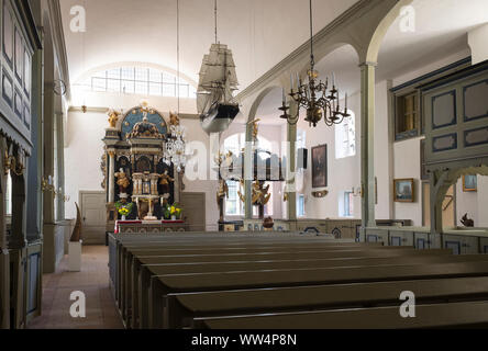 Sailor's Church in Ostsee wellness Prerow, DarÃŸ, Fischland-Darß-Zingst, Ostsee, Mecklenburg-Vorpommern, Deutschland Stockfoto