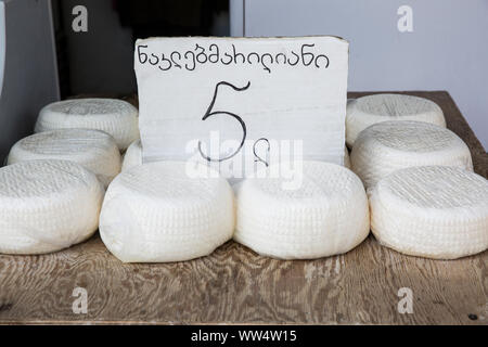 Dezerter Basar, von Tiflis größter Lebensmittelmarkt, Tsinamdzgvrishvili Straße, Tiflis, Georgien. Stockfoto