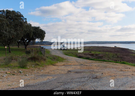 Minuten Damm in Arraiolos, Alentejo, Portugal Stockfoto