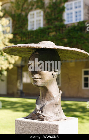 Büste von Anna Plochl, Steirische Ehrenmitglieder Galerie in Graz, Graz, Steiermark, Österreich Stockfoto