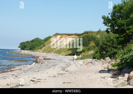 Brodtener Ufer - TravemÃ¼nde, Lübeck, Schleswig-Holstein, Deutschland, Europa Stockfoto