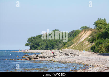 Brodtener Ufer - TravemÃ¼nde, Lübeck, Schleswig-Holstein, Deutschland, Europa Stockfoto