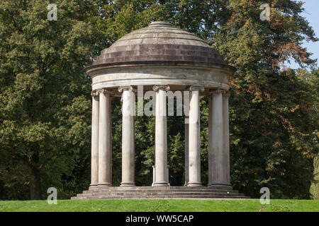 Leibniz Tempel im Georgengarten, Pavillon, Hannover, Niedersachsen, Deutschland, Europa Stockfoto