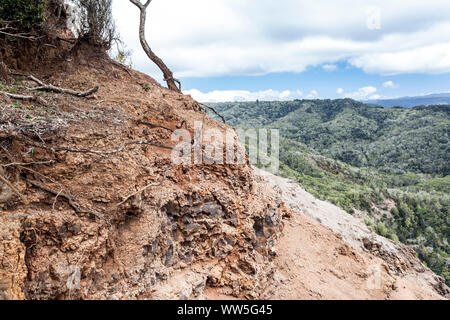 Berglandschaft im Hinterland, Kauai, Hawaii, USA Stockfoto