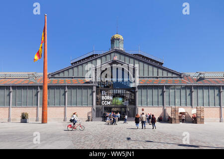 El Born Zentrum kultureller, CCM, El Born, La Ribera, Barcelona, Katalonien, Spanien Stockfoto