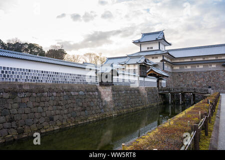 Kanazawa, Japan - 14. Februar 2019: Stockfoto