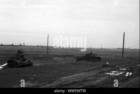 Sowjetarmee/Rote Armee schneller Panzer BT-7-sowjetischen Armee/Rote Armee schnell Tank BT-7 Stockfoto
