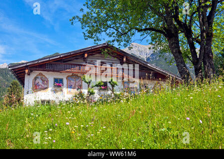 Alm in Tirol Bauernhof Stockfoto