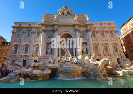 Der Trevi-Brunnen, Rom, Italien Stockfoto