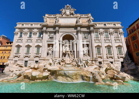 Der Trevi-Brunnen, Rom, Italien Stockfoto