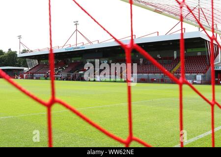 Crawley Town FC v Cheltenham Town FC auf die Leute in der Pension Stadion (Sky Bet Liga zwei - 31 August 2019) - die Leute, die in der Pension Stadion Bild b Stockfoto