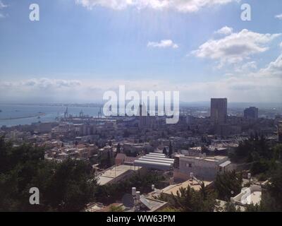 Haifa, Baha'i Stockfoto