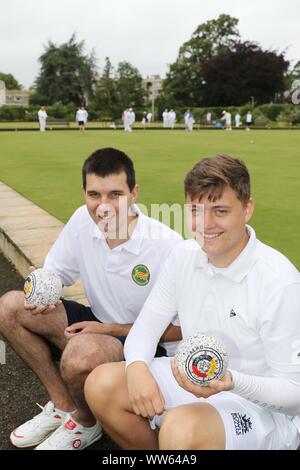 Cheltenham Bowling Club Stockfoto