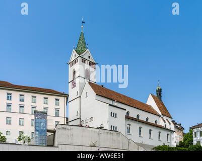 St. Nikolaus Kirche in Wil, St. Gallen Stockfoto