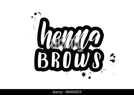 Vektor Kalligraphie Abbildung auf weißem Hintergrund. Typografie für Banner Stock Vektor