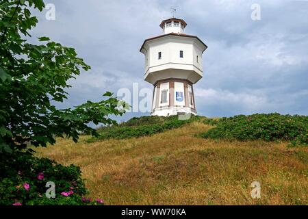 Alte Wasserturm, Insel Langeoog, Ostfriesische Inseln, Niedersachsen, Deutschland