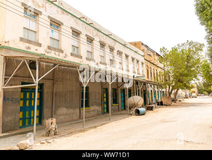 Alten osmanischen Haus, Sahil region, Berbera, Somaliland Stockfoto