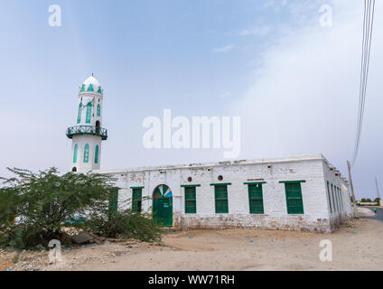 Alte osmanische Moschee, Sahil region, Berbera, Somaliland Stockfoto