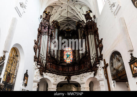 Europa, Polen, Pommern, Gdansk/Danzig, Kathedrale von Oliwa - Großen Orgel Stockfoto