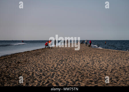 Europa, Polen, Pommern, Rewa-Vorgewende Stockfoto