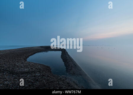 Europa, Polen, Pommern, Rewa, Ostsee, Strand Stockfoto