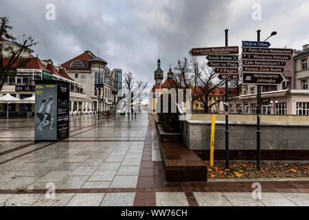 Europa, Polen, Pommern, Sopot/Zoppot, Stadtblick Stockfoto