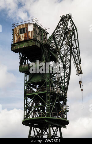 Europa, Polen, Pommern, Gdansk/Danzig, Danziger Werft Stockfoto