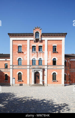 Rathaus, Rosenheim, Oberbayern, Bayern, Deutschland, Europa Stockfoto