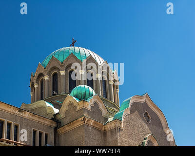 Dom Tempel Geburt Kirche (Geburt der Heiligen Mutter oder rozhdestvo Bogorodichno) in Veliko Tarnovo. Stockfoto