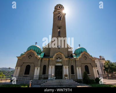 Dom Tempel Geburt Kirche (Geburt der Heiligen Mutter oder rozhdestvo Bogorodichno) in Veliko Tarnovo. Stockfoto