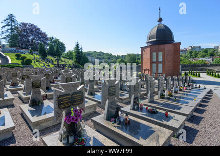 Lemberg (Lwiw, Lemberg): lychakiv Friedhof, Oblast Lwiw, Ukraine Stockfoto