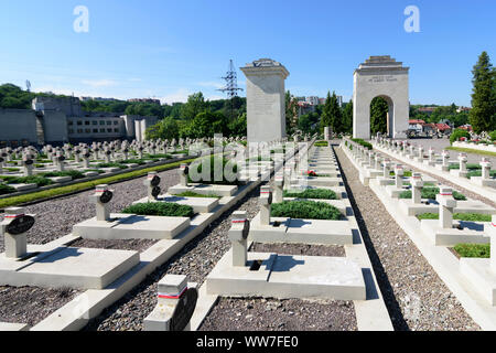 Lemberg (Lwiw, Lemberg): lychakiv Friedhof, Friedhof der Verteidiger von Lemberg, Oblast Lwiw, Ukraine Stockfoto