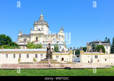 Lemberg (Lwiw, Lemberg): St. George's Cathedral in, Oblast Lwiw, Ukraine Stockfoto