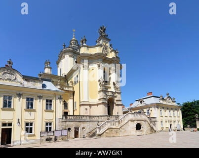 Lemberg (Lwiw, Lemberg): St. George's Cathedral in, Oblast Lwiw, Ukraine Stockfoto