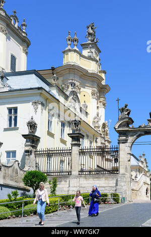 Lemberg (Lwiw, Lemberg): St. George's Cathedral in, Oblast Lwiw, Ukraine Stockfoto